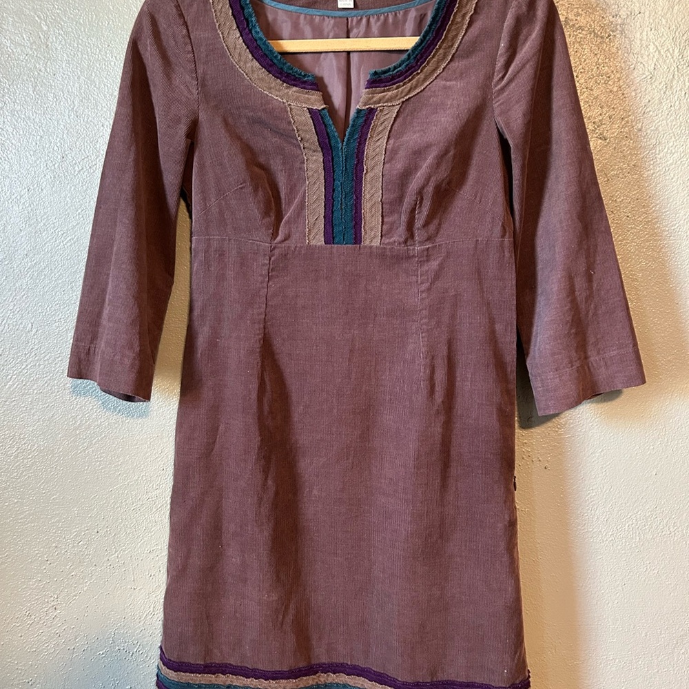 Boden size 2R corduroy dress